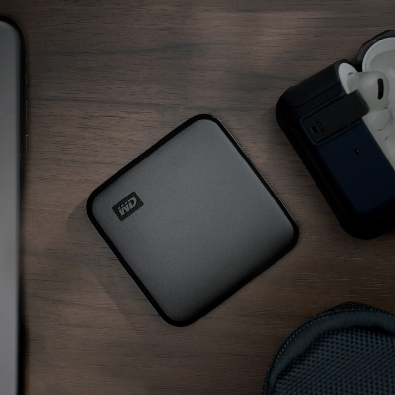 西部数据(WD) 1TB 移动固态硬盘(PSSD)SE新元素 SSD USB3.2接口 小巧便携 坚固防震 兼容Mac高清大图