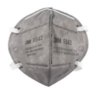 3M 9542头戴式口罩防有机蒸汽异味KN95 25个/盒