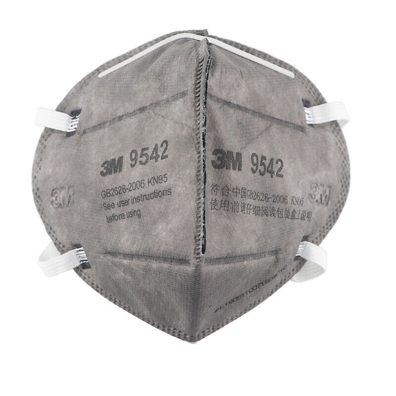 3M 9542头戴式口罩防有机蒸汽异味KN95 25个/盒