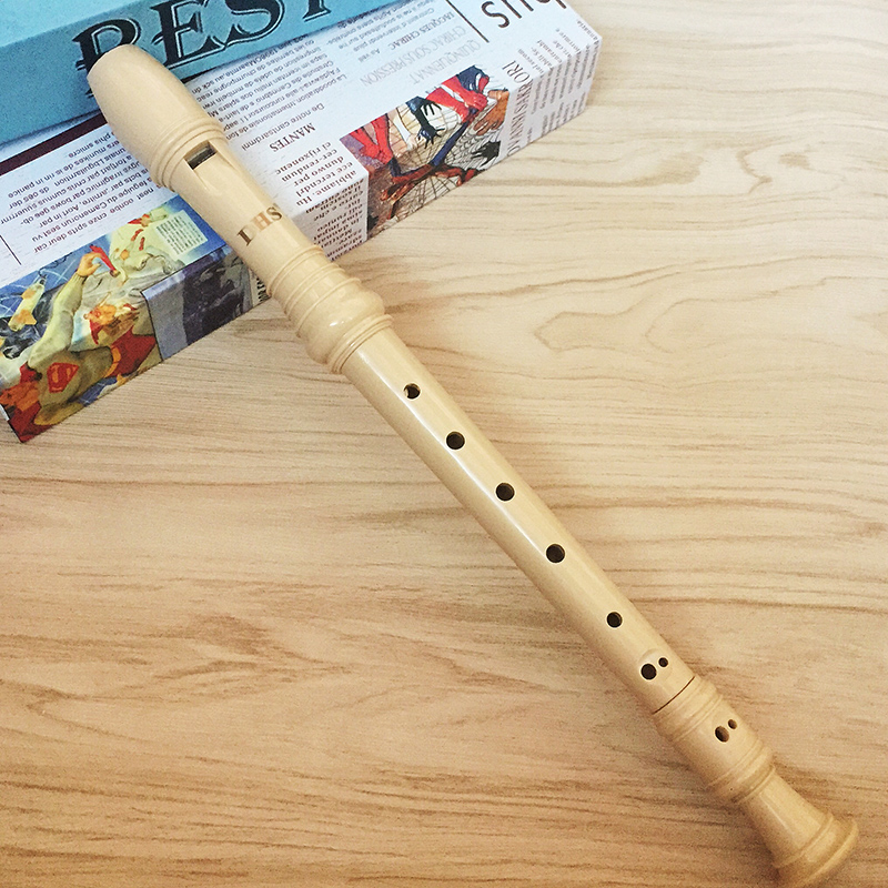 dhs高音德式c调竖笛6孔儿童初学者八孔笛子学生老师课堂教学乐器