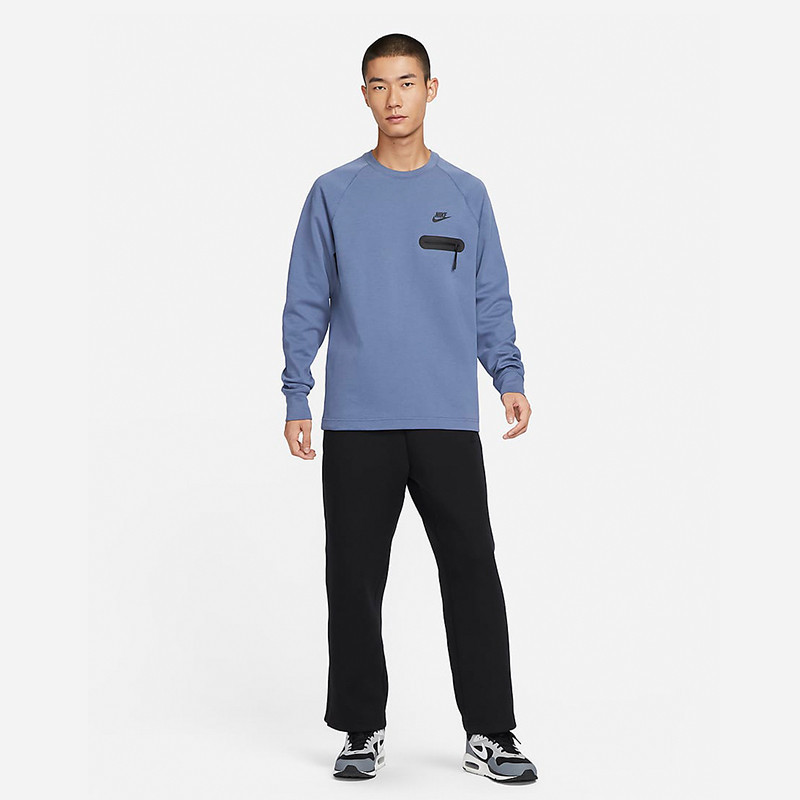 nike耐克卫衣男长袖秋新款拉链口袋休闲运动圆领套头衫fd9881491
