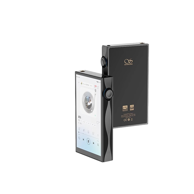 山灵M3Plus音乐HiFi播放器mp3无损DSD安卓便携蓝牙WiFi随身听M3P黑色高清大图