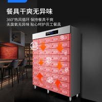 耐惠消毒柜商用大容量热风循环学校食堂大型不锈钢消毒碗柜