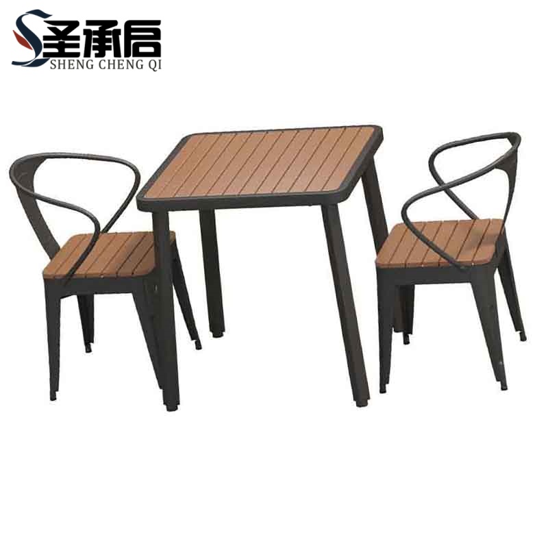 圣承启 桌椅组合 70cm+两椅 套高清大图