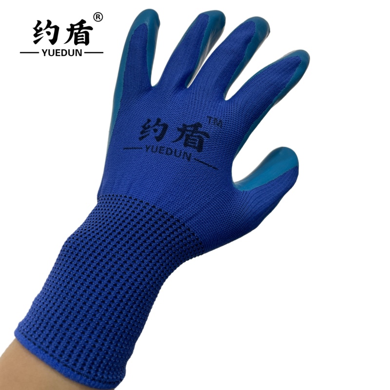 约盾 高分子透气浸胶手套B25 /双高清大图