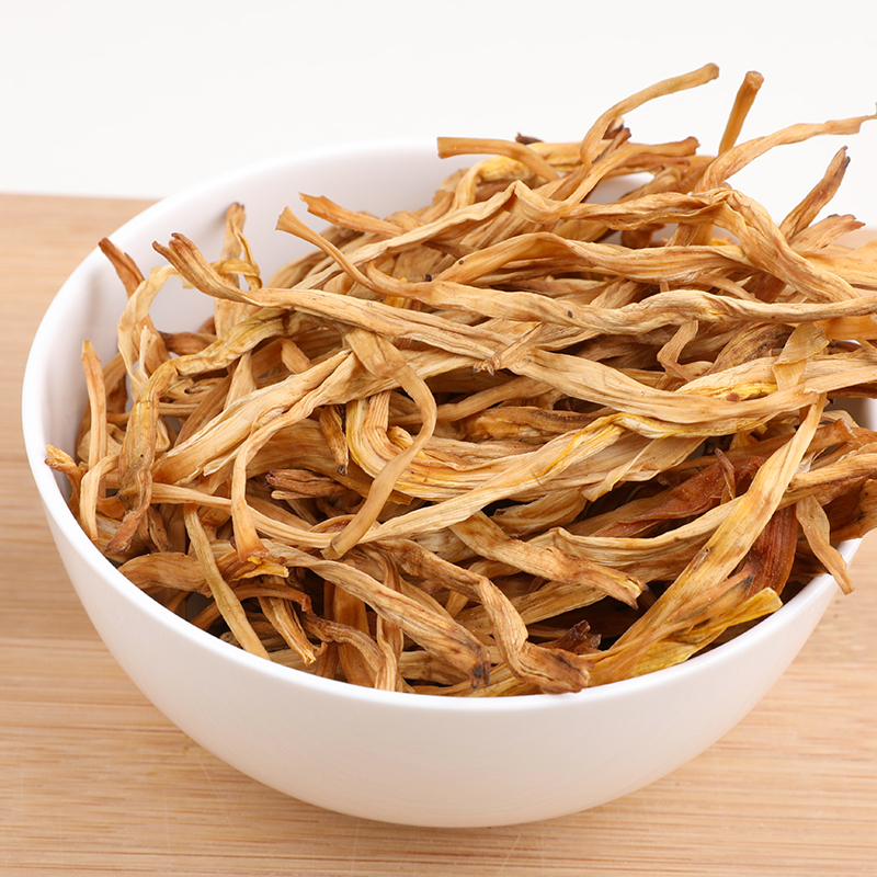 盛耳 黄花菜200g 新货黄花菜干货农家干黄花菜金针菜火锅煲汤特产