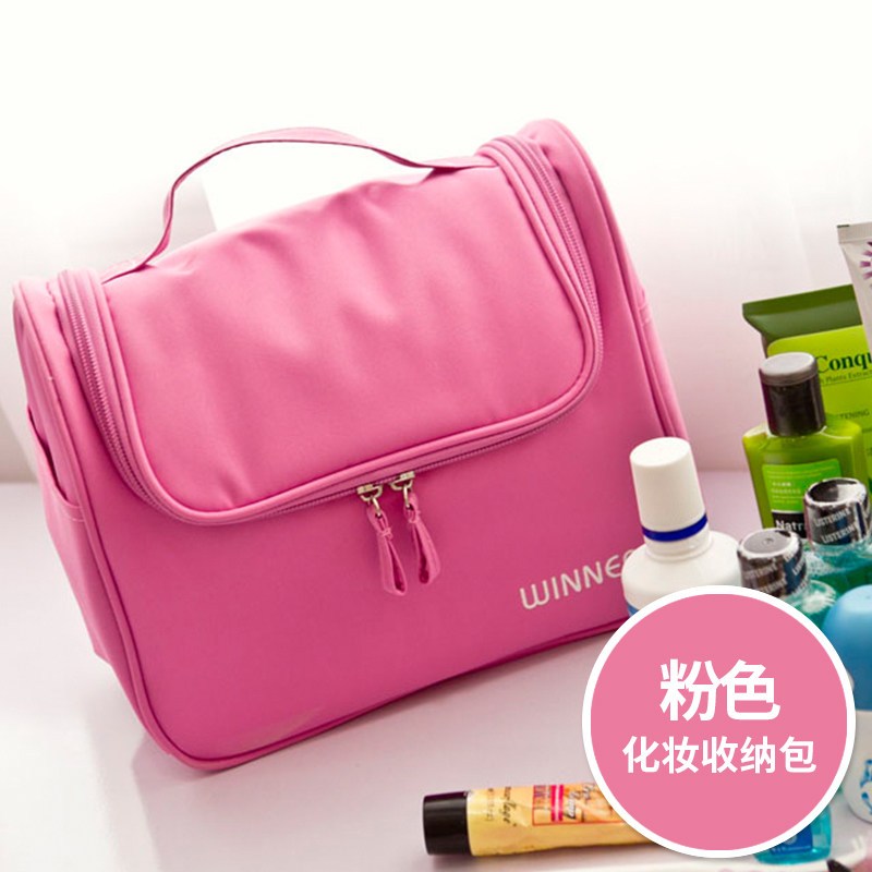出国女士化妆包大容量收纳包手拿包化妆袋便携用品防水旅行洗漱包