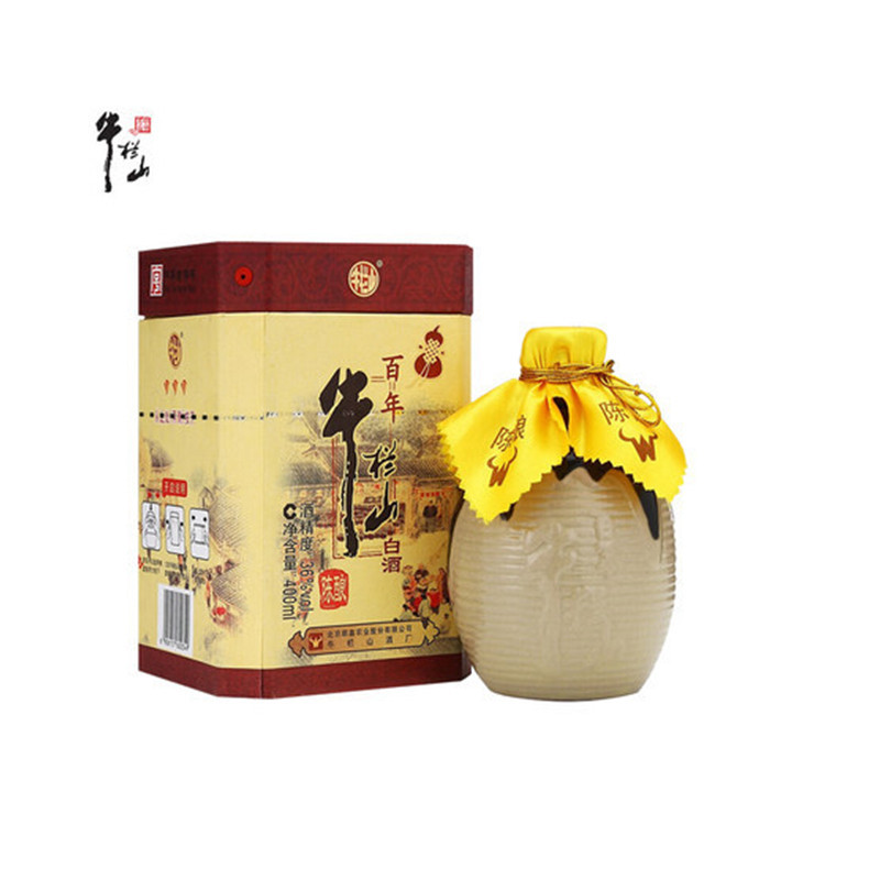 牛栏山白酒 牛栏山二锅头百年陈酿(三牛)36度400ml单瓶【价格 图片