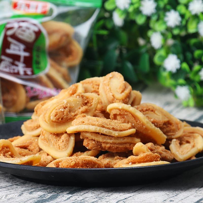 芝麻猫耳朵零食猫儿酥脆饼干营养代餐休闲小包装 猫耳酥500g+猫耳酥500g高清大图