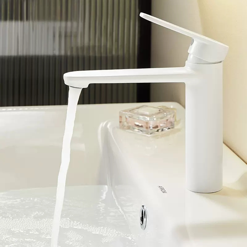 箭牌水龙头41106洗脸盆冷热水卫生间白色龙头面盆洗手池洗手盆