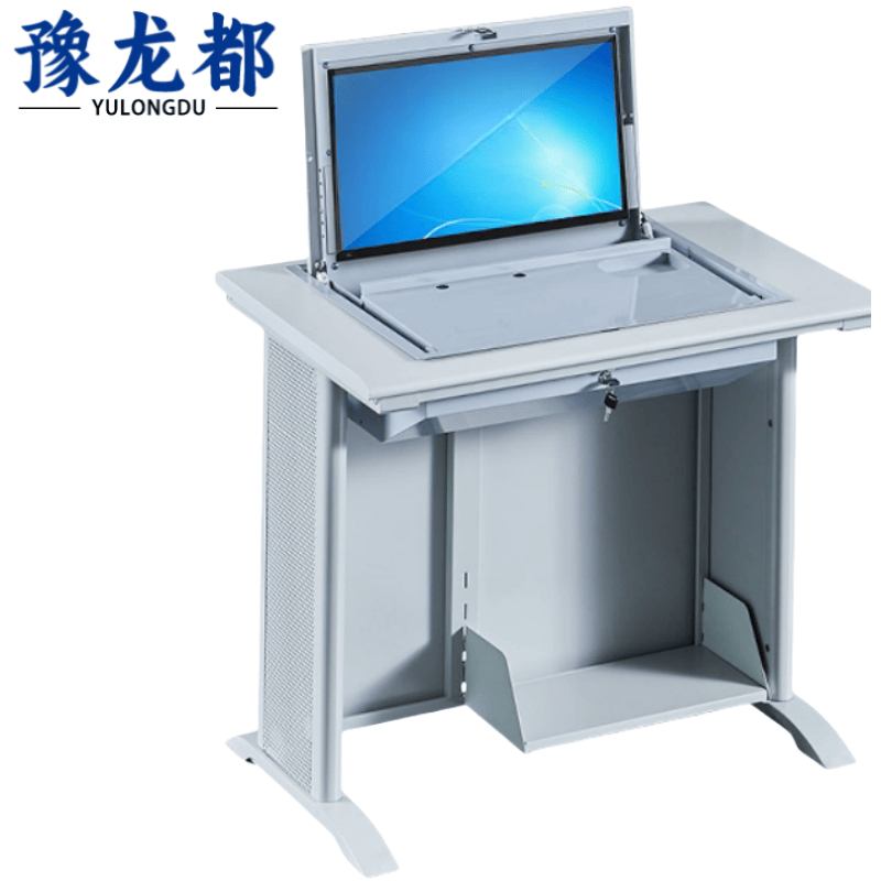 豫龙都机房桌单人张高清大图