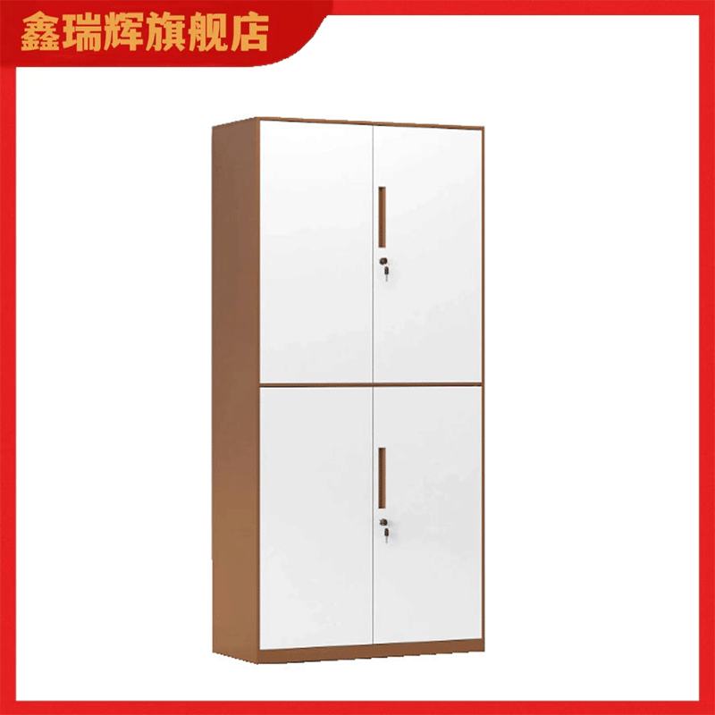 鑫睿辉 套色通双节文件柜 900*400*1850mm 台高清大图