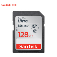 闪迪(SanDisk)128GB SD存储卡 SD卡 可捕捉播放1080p视频