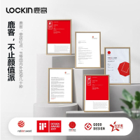 鹿客(loock)指静脉智能锁 SV40 金色 家用全自动智能门锁 电子门锁防盗密码锁 小米米家联动