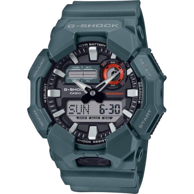 卡西欧(CASIO)多功能石英表防水防震耐用男士运动休闲手表世界时区电子指针双显