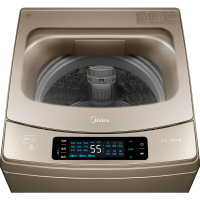美的（Midea）MB90-6200DQCG 9公斤全自动波轮大容量直驱变频触摸屏家用节能洗衣机快净洗天瀑系列