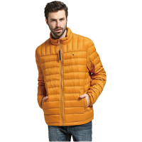 [美国直采 官方正品]Tommy Hilfiger 男士防风羽绒服 155AN231 金色