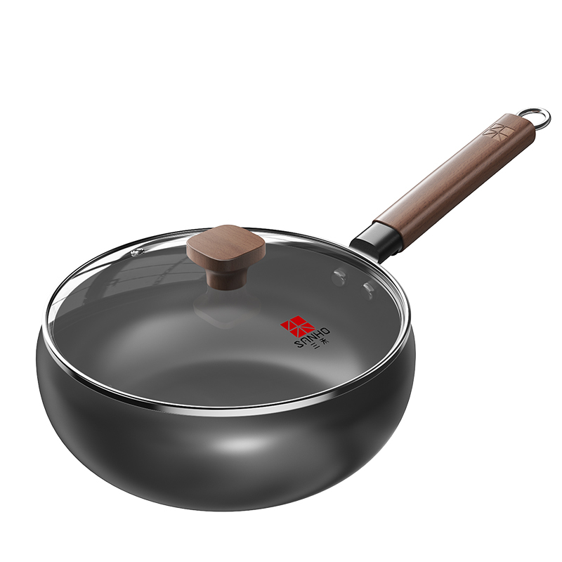 三禾(SANHO) 臻不锈大肚铁锅24cm TC24P10