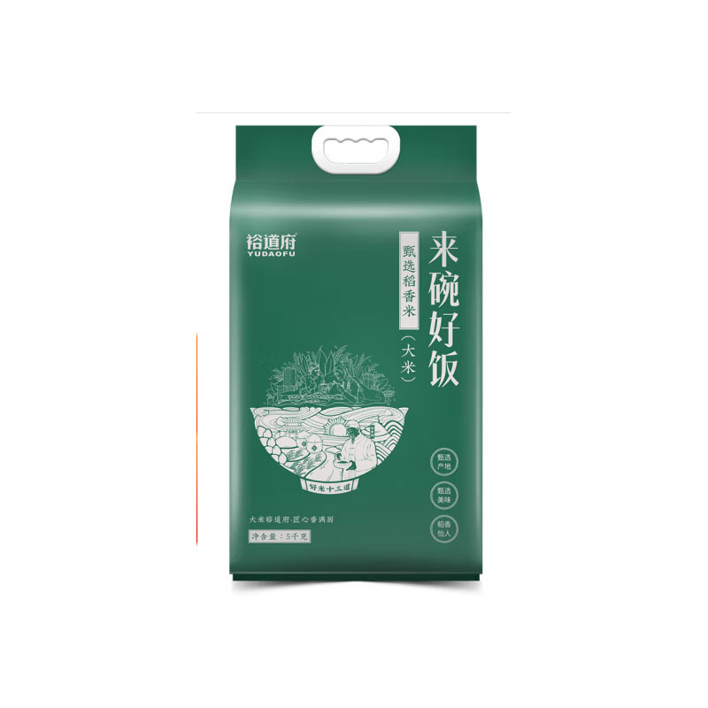 裕道府 来碗好饭甄选稻香米 袋装5kg(单位:袋)