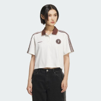 ADIDAS阿迪达斯三叶草短袖T恤运动休闲短款POLO衫女装KH1187 CtpZC