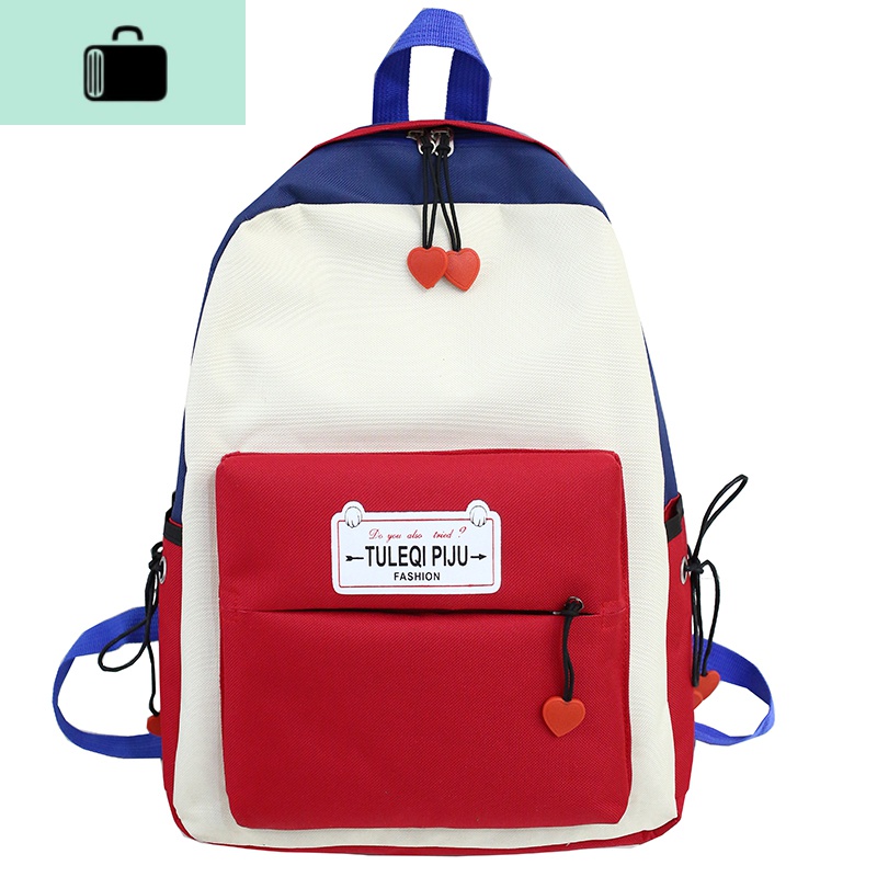 初中生书包女韩版高中原宿ulzzang大学生大容量双肩包ins少女背包NEW LAKE高清大图