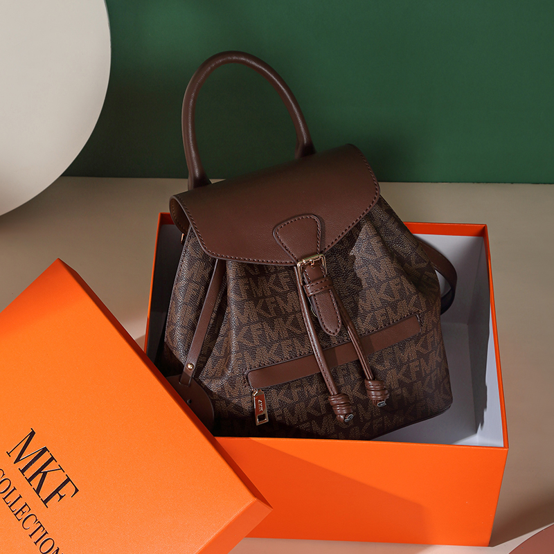 MKJ学院风户外登山包男女大容量轻便防水双肩背包徒步运动大学生旅行书包