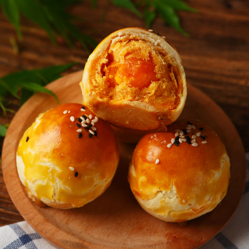 食滋源软心蛋黄酥肉松味110g