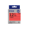 爱普生(EPSON) LK-4RBP 标签机色带 12mm 红底黑字 适用LW-K400L/LW-600P/LW-700