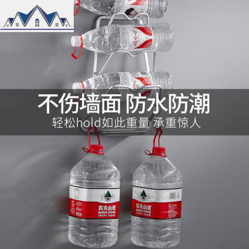 免打孔锅盖架放菜板的架子壁挂式厨房收纳用品置物架带接水家用件 三维工匠高清大图