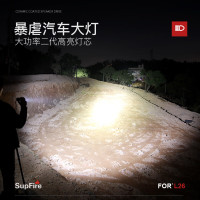 神火L26-36W手电筒强光充电小型远射超长续航超亮家用户外灯应急灯
