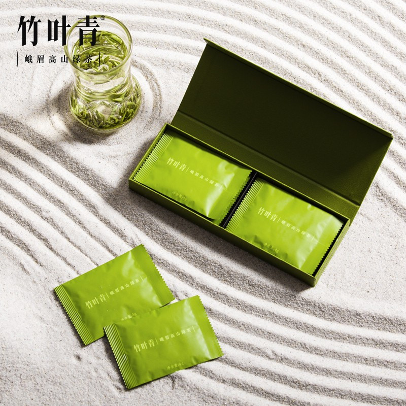 竹叶青2021春茶(特级)品味20g峨眉高山绿茶