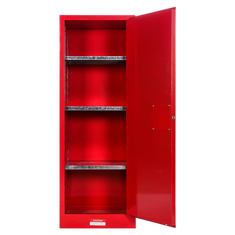 臻远zyaqg-r22工业安全柜防爆柜化学品实验柜可燃液体存储柜 22加仑红色高清大图