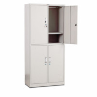 员工四门铁皮更衣柜