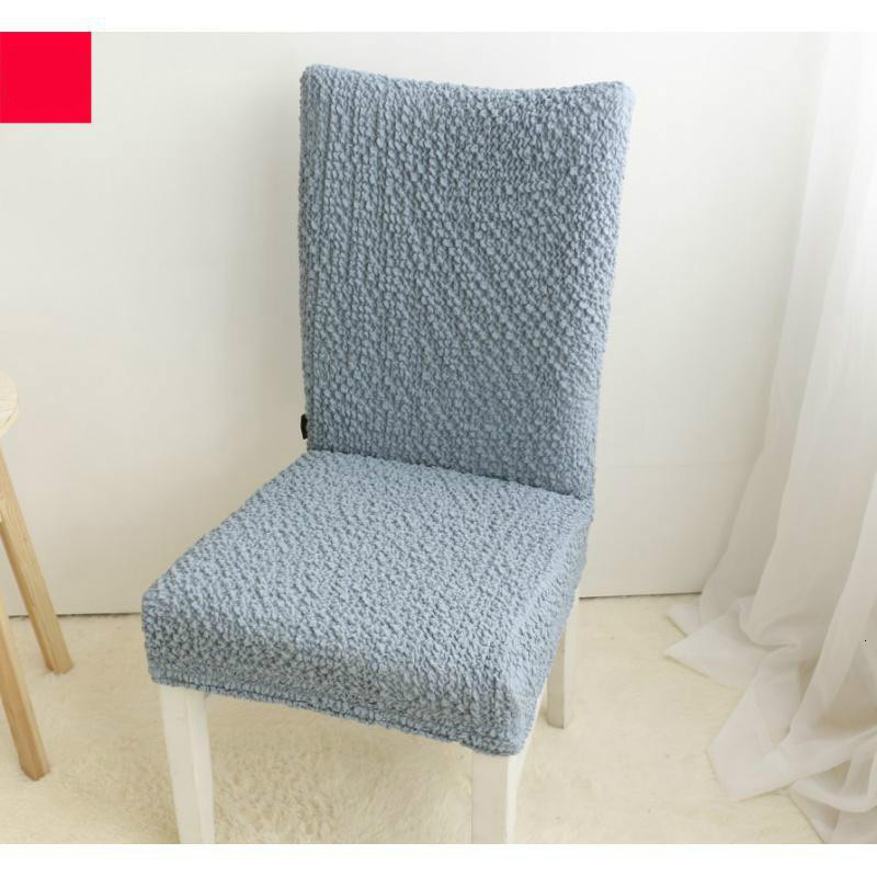 美帮汇椅套加厚餐椅子套罩简约现代弹力凳子套布套家用垫子靠背一体