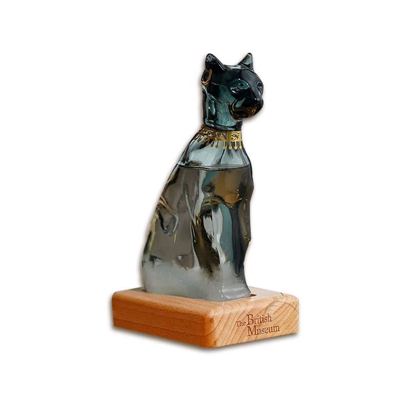 大英博物馆盖亚安德森猫系列埃及风暴瓶创意摆件天然香料打造宁静空间提升生活品质