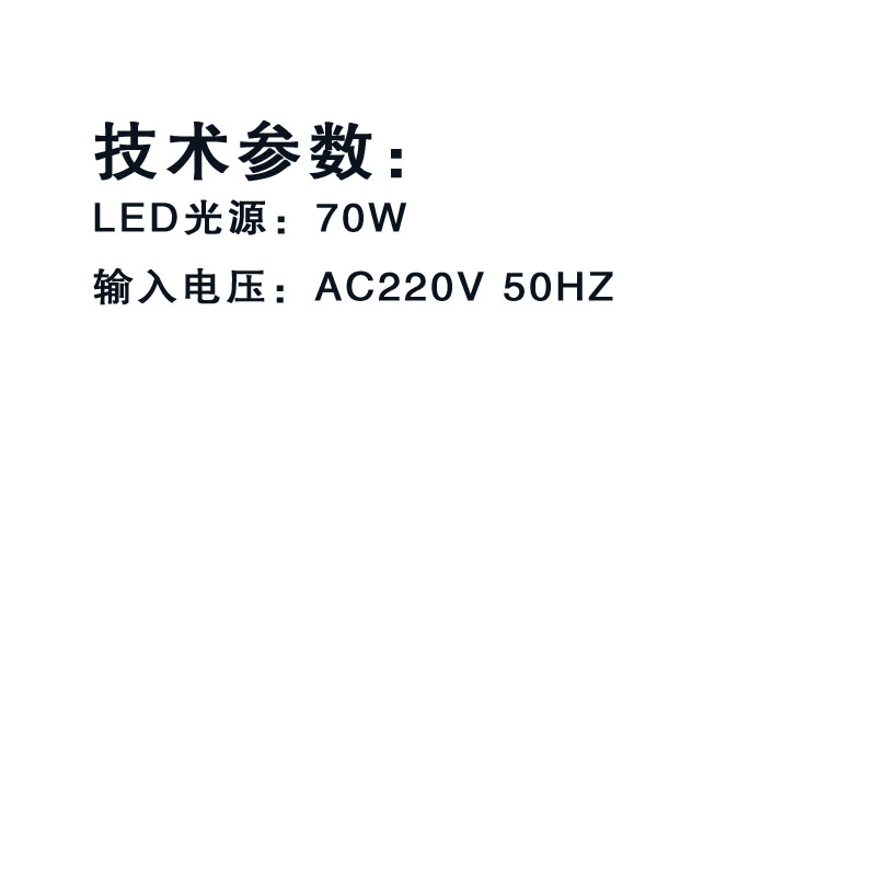 荣的LED投(泛)光灯 ZR8860A高清大图