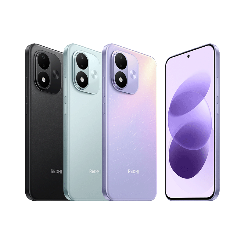 小米(mi) Redmi Note 17 8GB+128GB 流星紫 5G手机 8000mAh大电池 7英寸OLED护眼屏 前后同摄 学生老人智能机高清大图