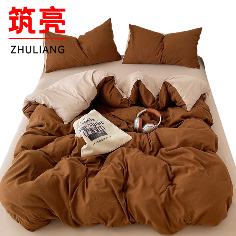 筑亮 床上三件套 CS-126 套高清大图