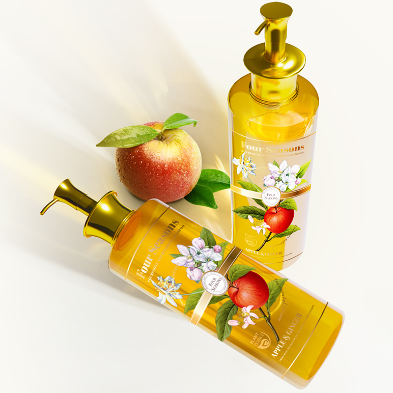 裕金源(FOUR SEASONS) 苹果与姜氨基酸滋养修护洗发露 520ml