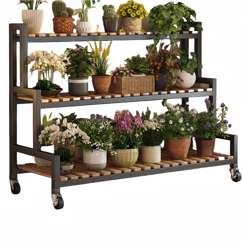 悦兴诚 花架 落地花架120*40*105cm 个