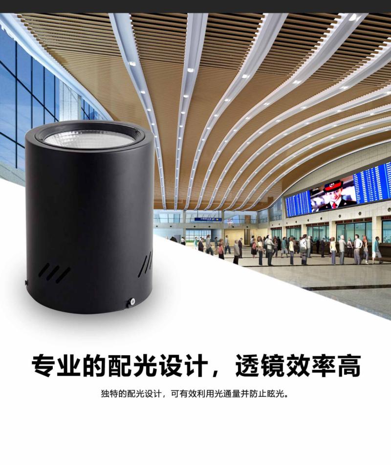 尚关(SHANGGUAN)LED 筒灯 SQ-Z02 40W高清大图