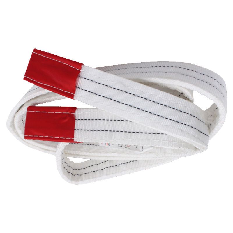 佰力吊装带国标吊带双耳吊带拖车绳耐酸碱扁平吊10吨10米