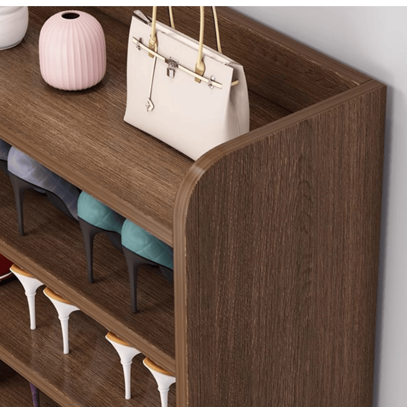 鑫木樽鞋柜100*29*94cm个高清大图