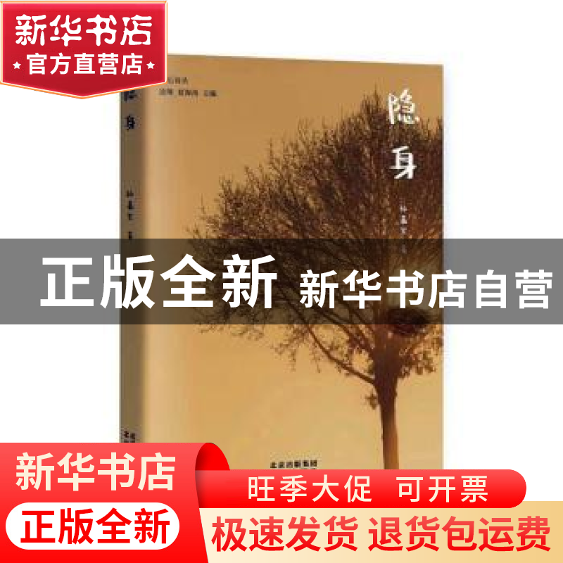 正版 隐身 孙嘉翌著 北京出版社 9787200174472 书籍高清大图