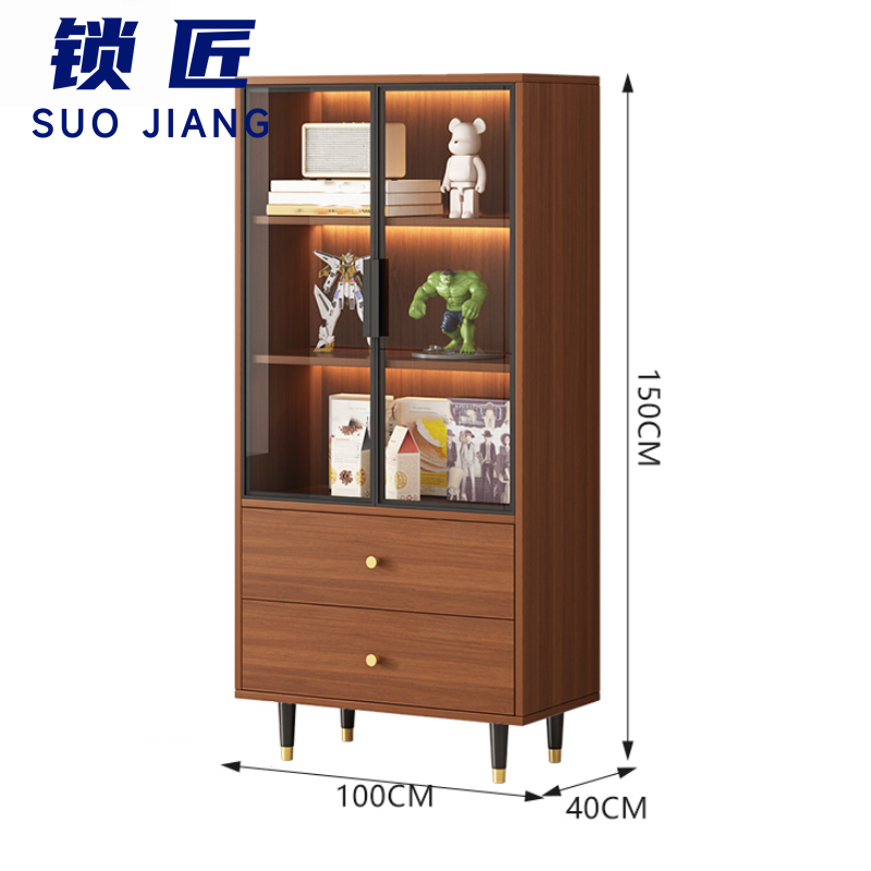 锁匠 书柜100*40*150cm个高清大图