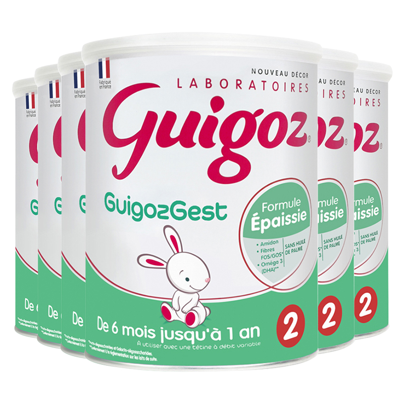 法国进口Guigoz 助消化新版2段奶粉