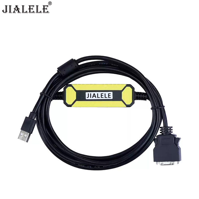 JIALELE PLC编程电缆USB数据线 USB-SC09-F/TX/根高清大图