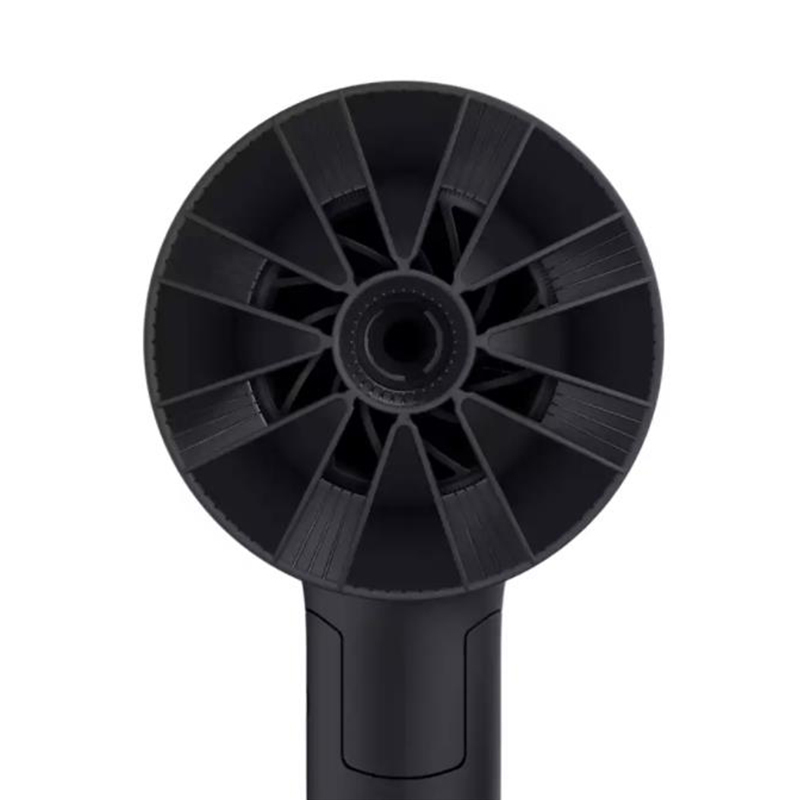 小花筒吹风机电吹风家用大功率 吹风筒恒温护发 速干可折叠黑色 bhd