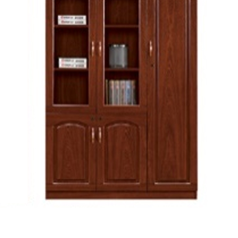 大央文件柜ST-103右 1350W*420D*2000H 书架落地置物架客厅家用靠墙收纳柜子储物柜办公室文件柜简易书高清大图