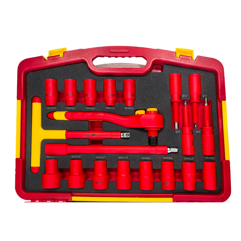 HXHX HXHX-180220 20件套1/2“绝缘棘轮套筒扳手工具组套(计价单位:套)高清大图